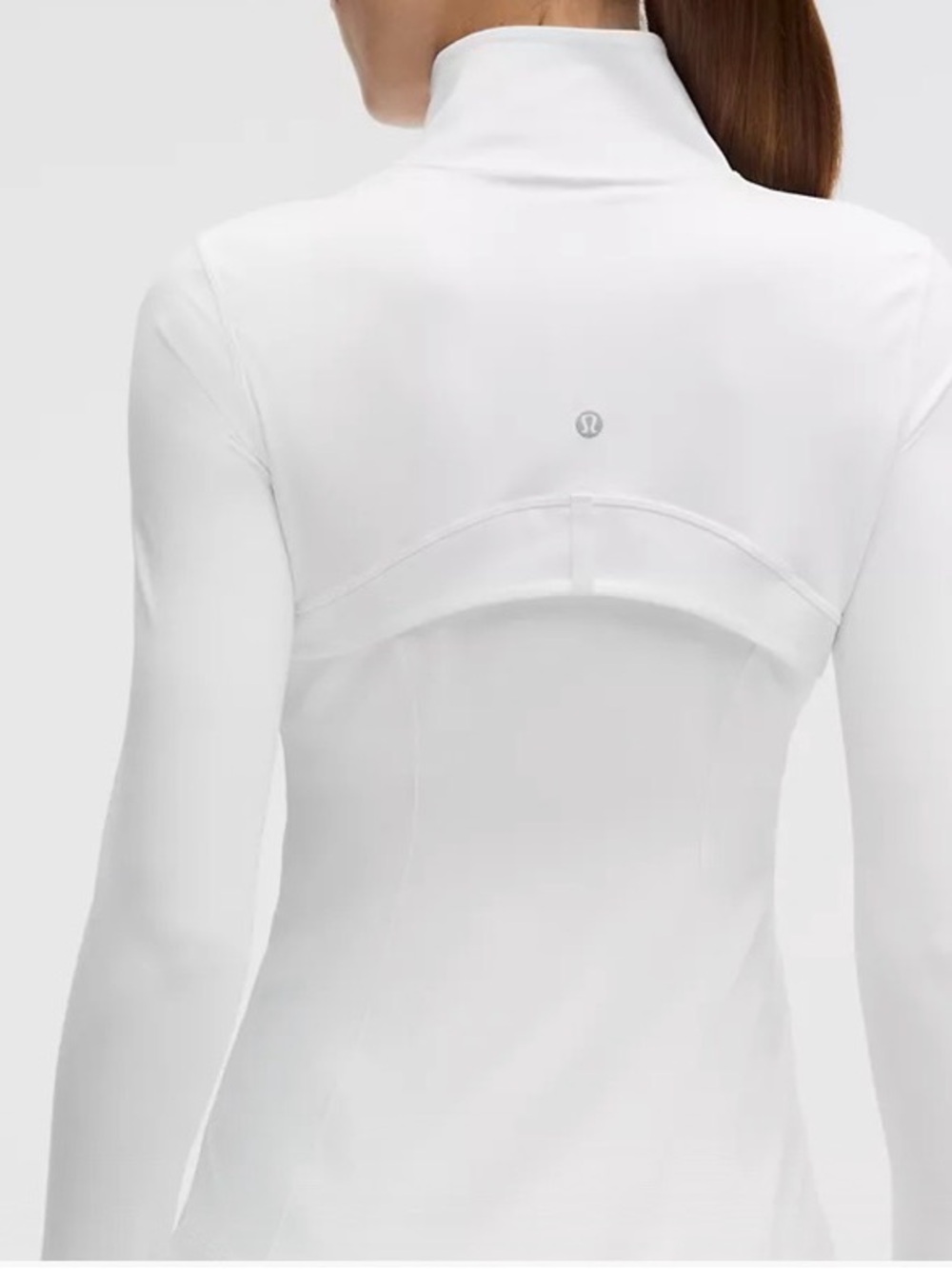 lululemon athletica White Define Jacket Nulu Long-Sleeve